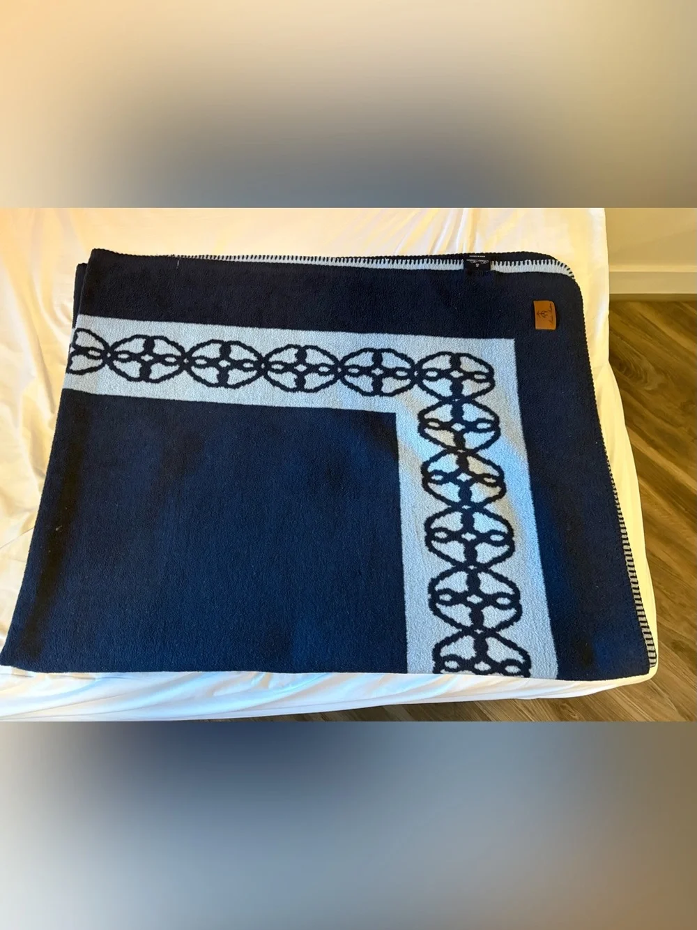 Brooks Brothers reversible throw